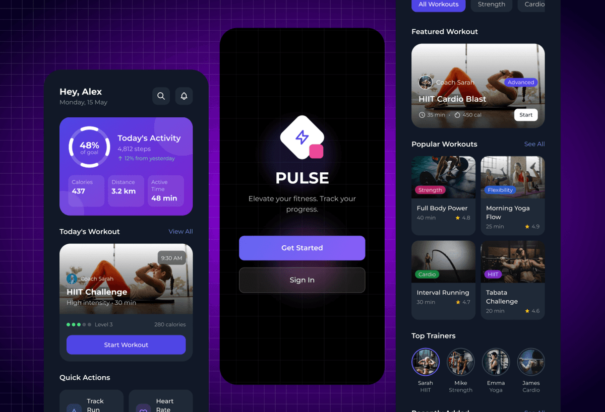 Pulse Fitness App